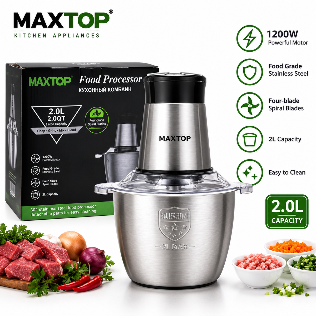 Powerful Food Processor | Chopper
