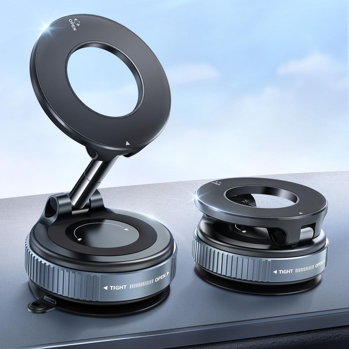 Magnetic mobile holder